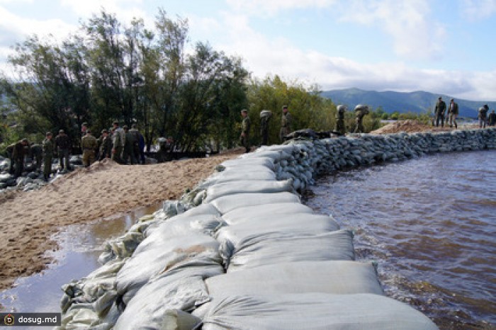 Вода в Комсомольске-на-Амуре снизилась впервые с начала паводка