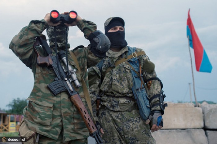 Воинская часть в Луганске сдалась ополченцам