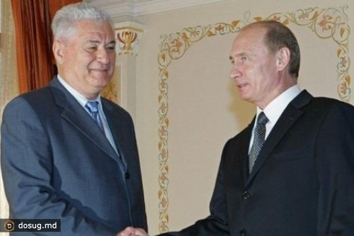 
 Воронин поздравил Путина
