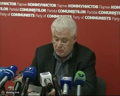 Воронин призывает молдаван на национальный конгресс: Хотим новой Молдовы