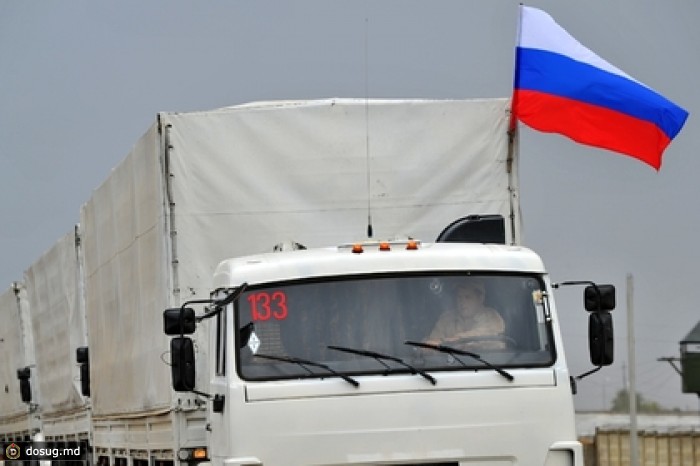 Второй гуманитарный конвой из России направился в Новороссию