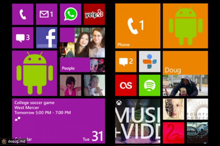 Windows Phone и Android уживутся на одном смартфоне