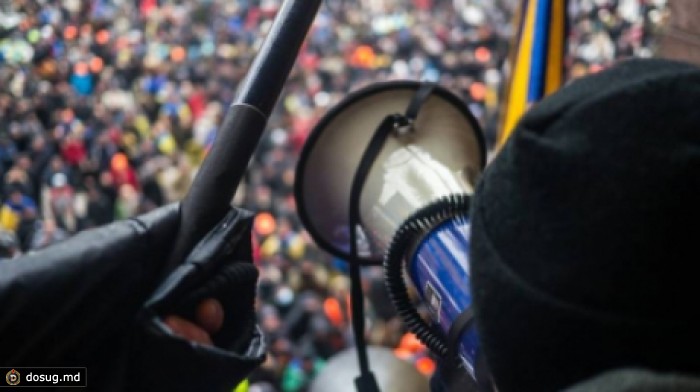 Жители села Сочитены устроили акцию протеста у здания парламента