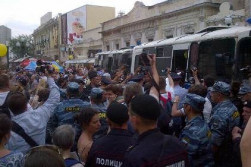 Задержанные сторонники Ходорковского отпущены из ОВД