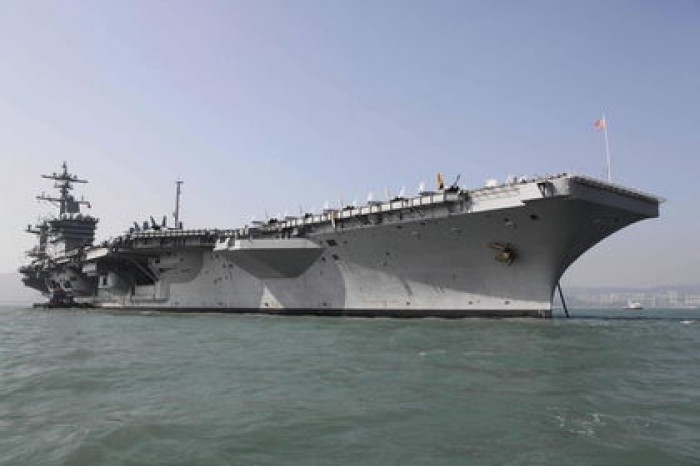 Американская авианосная группа вошла в Южно-Китайское море