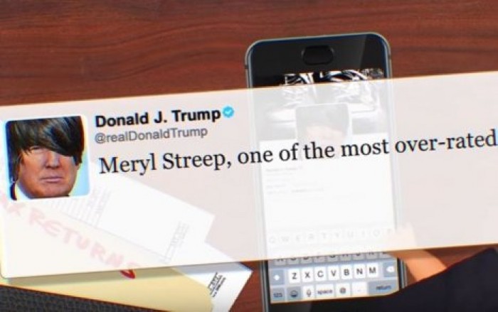 Американский рок-музыкант создал песню в стиле эмо из твитов Трампа. Видео