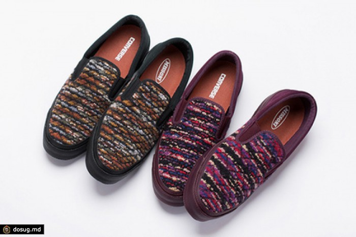 Converse и Missoni покрыли обувь кашемиром