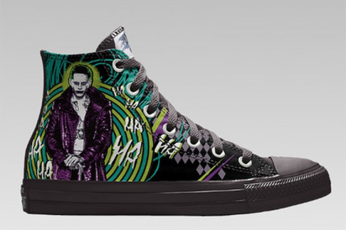 Converse расписал кеды героями «Отряда самоубийц»
