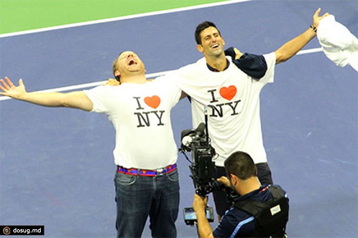 Джокович станцевал с фанатом на US Open