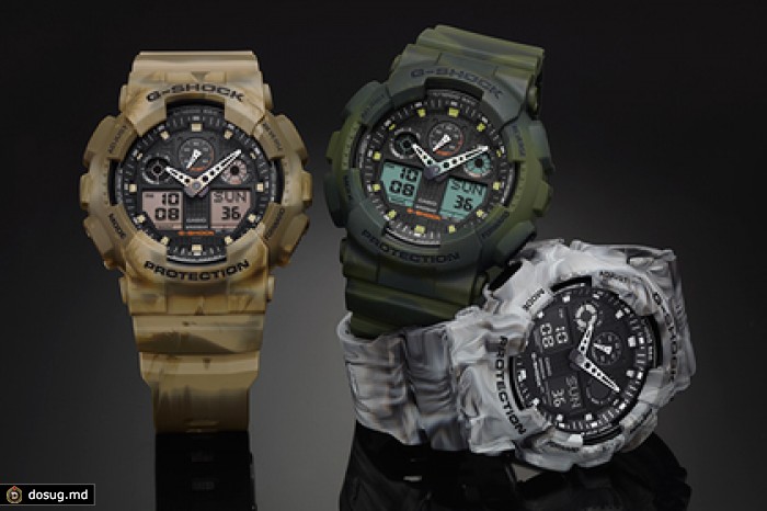 G-Shock выпустил «мраморные» часы