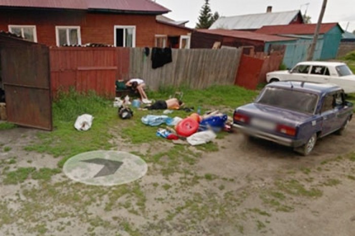 Google «замазал» на картах спящих на улице жителей Новоалтайска