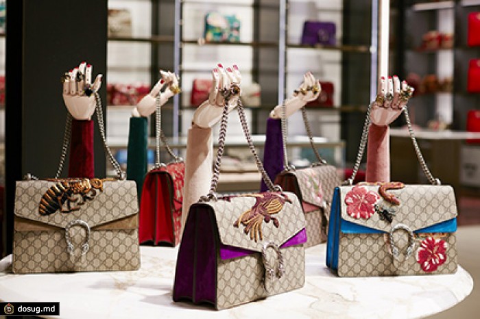 Gucci обновил дизайн магазинов