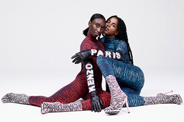 H&M и Kenzo превратят женщин в «психоделических зебр»