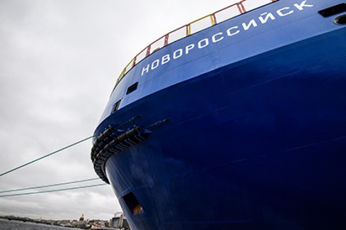 Ледокол «Новороссийск» вернулся из первого похода в Арктику