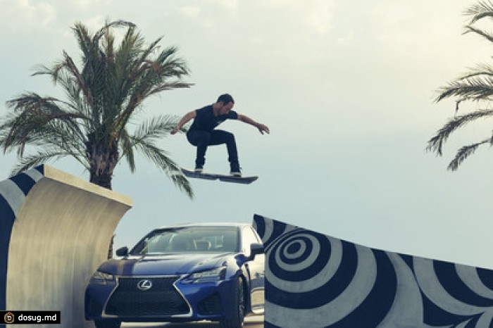 Lexus официально представил видео летающего скейтборда