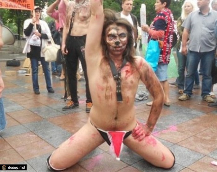 Лидер мужского Femen пожаловался на изнасилование в СБУ