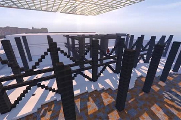 Литовские энтузиасты построили в Minecraft завод Tesla для Илона Маска