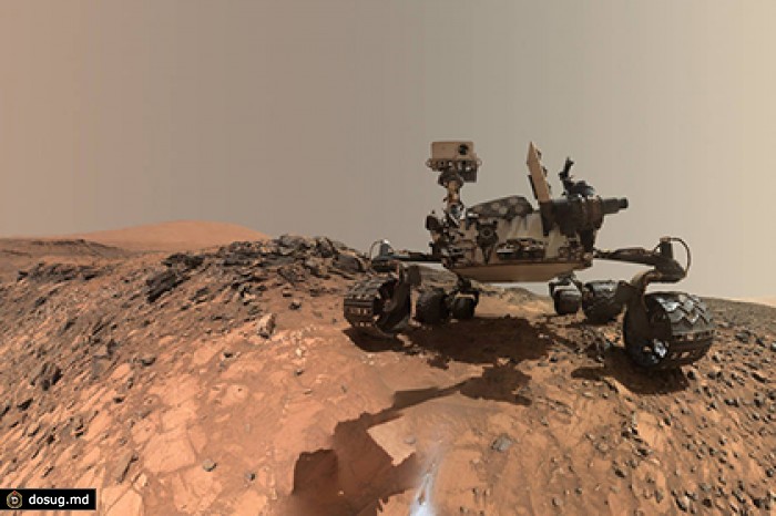 Марсоход Curiosity сделал селфи в богатом водой районе «Оленья кожа»