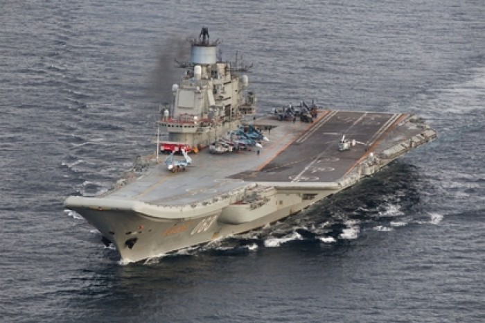 Минобороны объявило об уходе «Адмирала Кузнецова» из Сирии