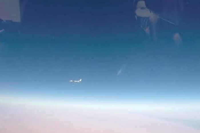 Минобороны опубликовало видео ударов ракетоносцев Ту-95МС по объектам ИГ в Сирии