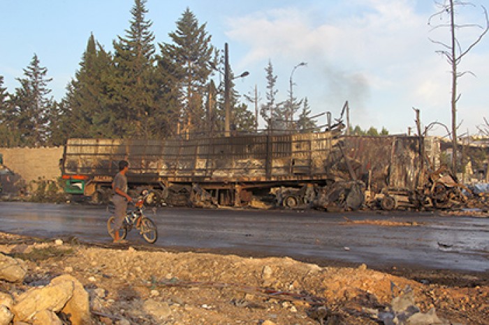 Минобороны заподозрило «Джебхат ан-Нусру» в уничтожении конвоя ООН под Алеппо