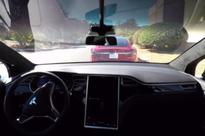 Многофункциональный автопилот Tesla показали на видео