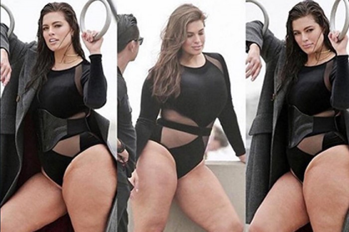 Модель plus-size опубликовала свои неотретушированные фото в купальнике