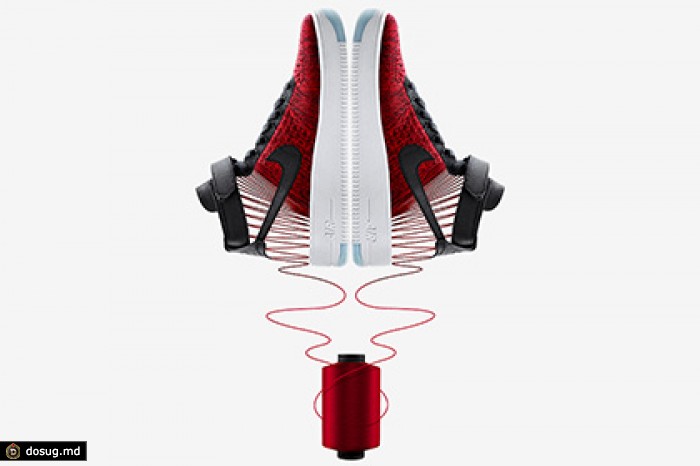 Nike сплел кроссовки из одной нити