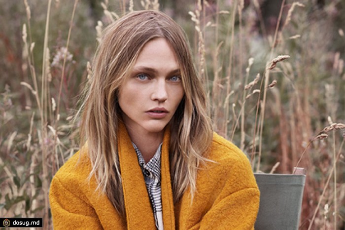 Новую коллекцию Mango представила «модель-инопланетянка»