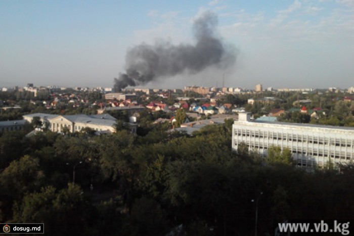 Очевидцы рассказали о перестрелке и взрывах в центре Бишкека