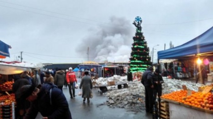 Одесса: на знаменитом Привозе произошел масштабный пожар
