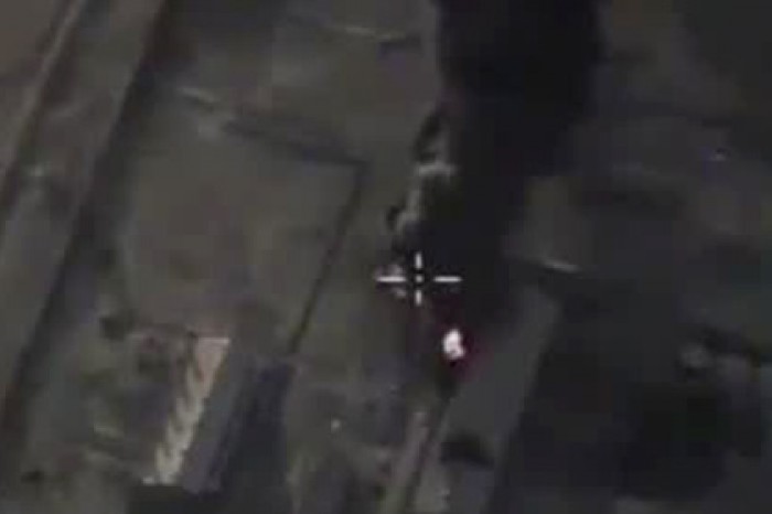 Опубликована запись ударов дальней авиации в Сирии