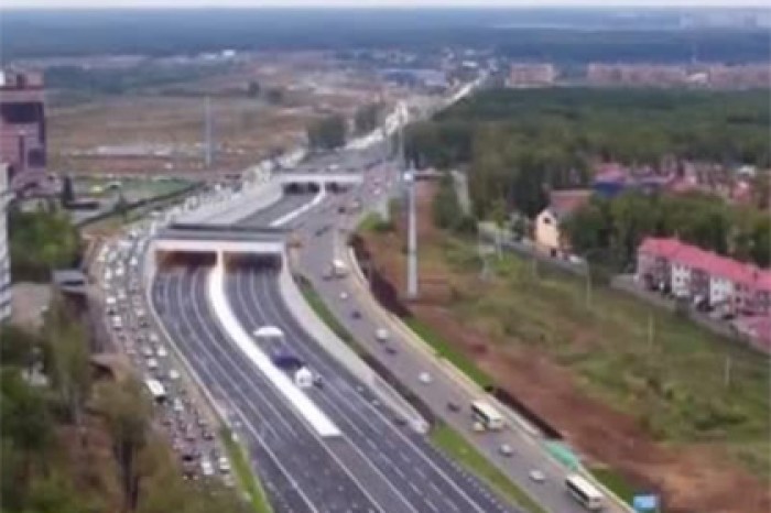 Открыто движение по обновленному участку Калужского шоссе