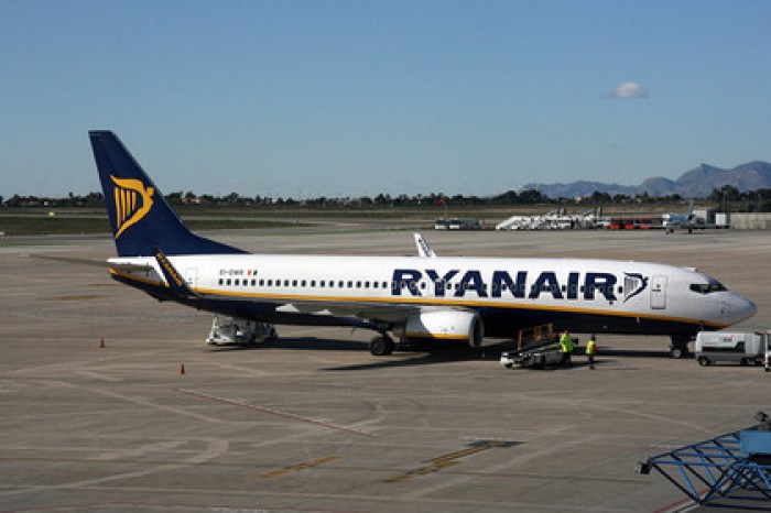 Пассажирка Ryanair по ошибке улетела в Ирландию