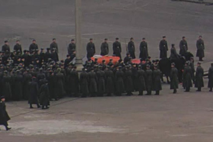 Показано ранее неизвестное видео похорон Сталина