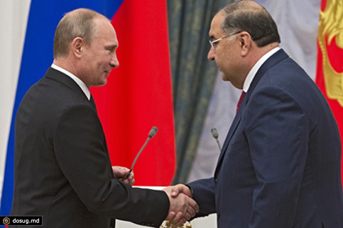 Путин обсудит с Усмановым спортивную деятельность предпринимателя