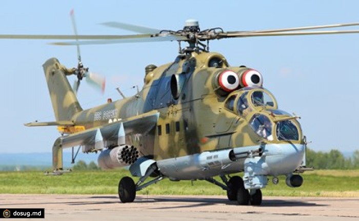 «Россия 24» показала удары Ми-24 по позициям «Исламского государства» в Сирии