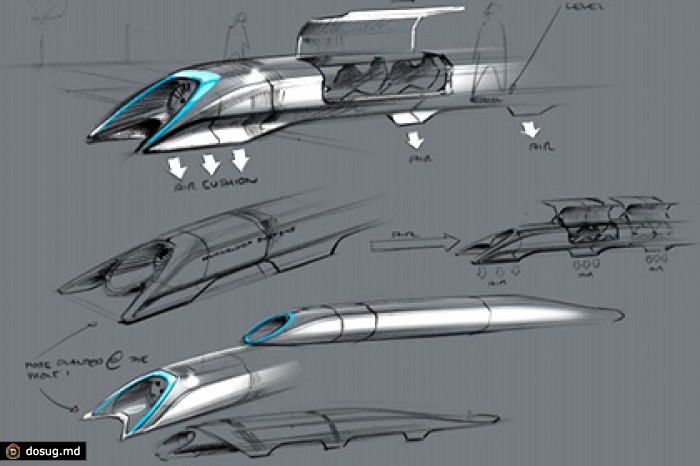 Российский венчурный фонд увеличит вложения в сверхскоростной поезд Hyperloop