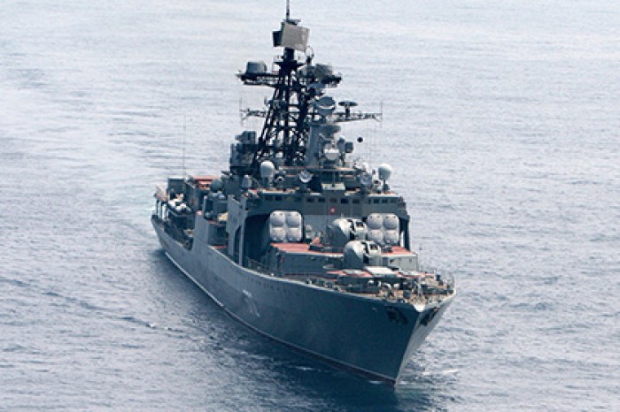 Российский корабль заметили в районе проведения учений RIMPAC-2016