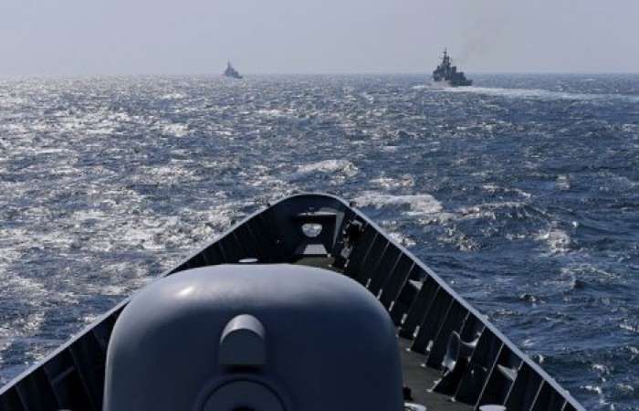 Румынские корабли участвуют в военных учениях НАТО в Черном море