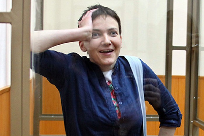 Савченко начала сухую голодовку