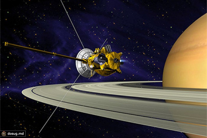 Станция Cassini показала фотографию кратеров сатурнианской Тефии