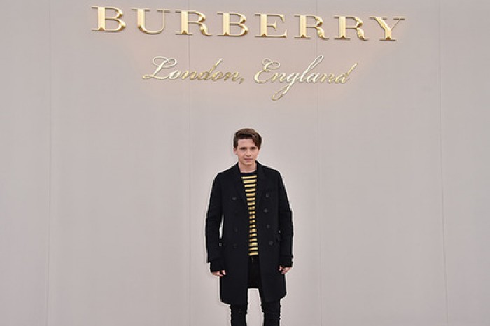Сын Дэвида Бекхэма снял рекламу для Burberry