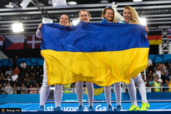 Украинских спортсменов оставили без премий за Европейские игры