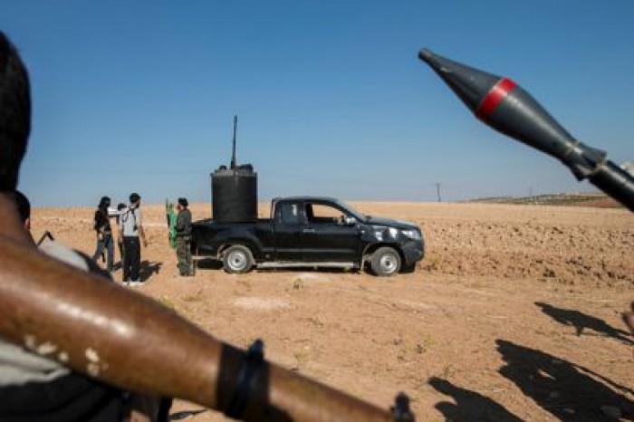 В Алеппо начались бои с применением бронетехники