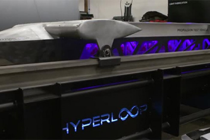 В Неваде прошли успешные испытания транспортной системы Hyperloop