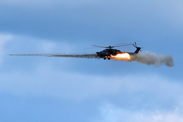 В Сирии разбился российский вертолет Ми-28Н