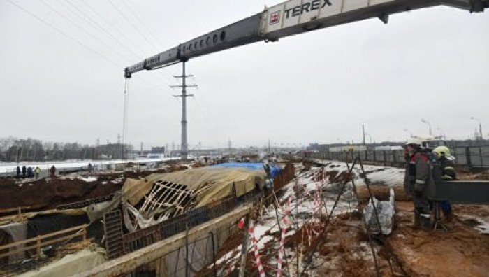 В Новой Москве обрушился строящийся тоннель