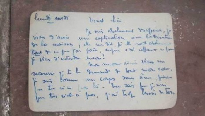 В отеле Ниццы нашли любовное письмо, написанное 94 года назад
