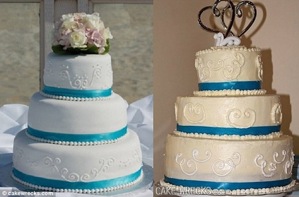 Невесты показали самые неудачные свадебные торты